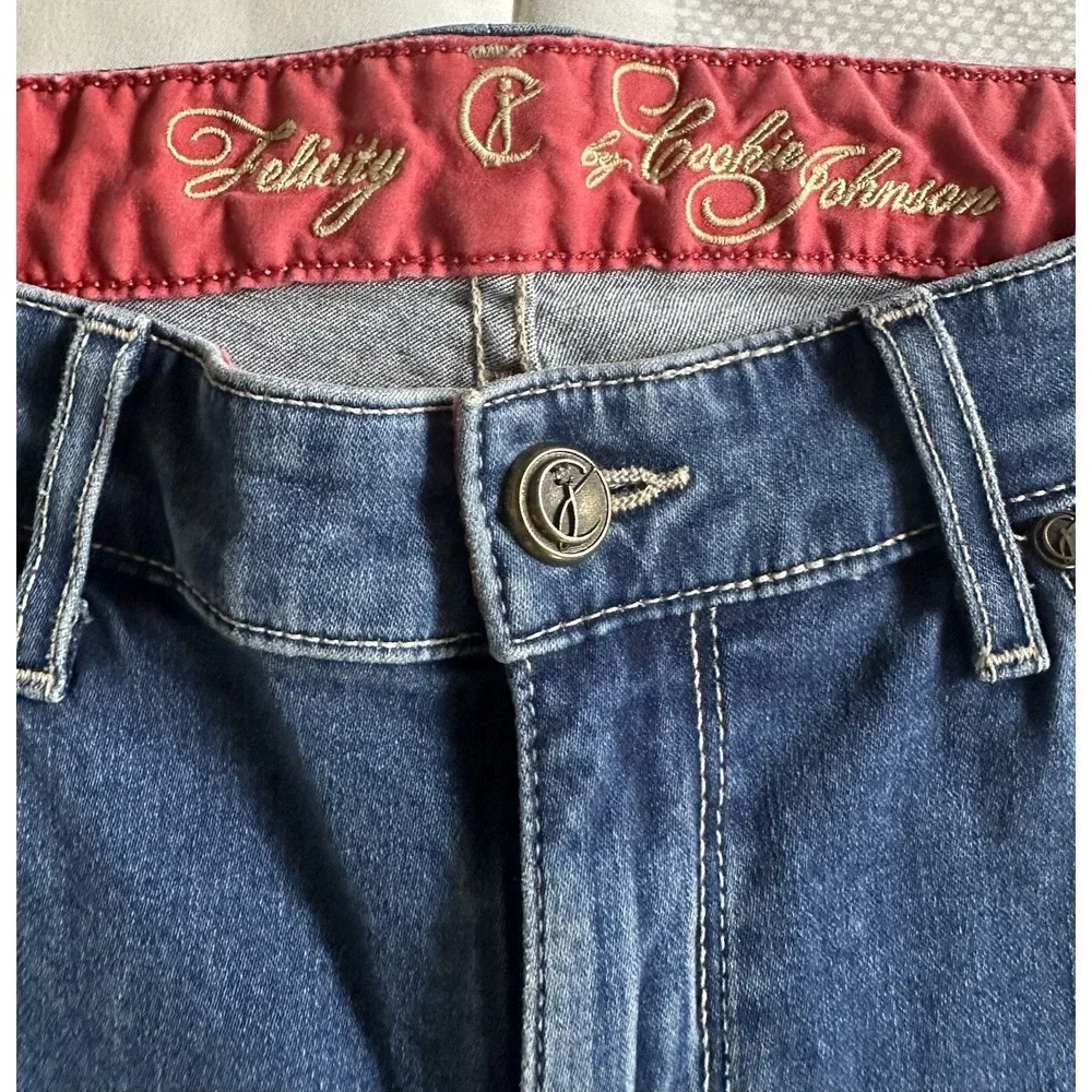 Y2K Felicity CJ BY COOKIE JOHNSON Flare Leg‎ Blue Jeans 28 NWT